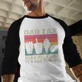 Retro Dad Tax Making Sure It's Not Poison Father's Day Men Baseball Raglan Shirt