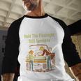 Retro Hold The Flashlight Still Dumbass Car Fixing Dad Son Men Baseball Raglan Shirt