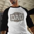 Retro Old Camo Dad Camouflage Hunting Season Father's Day Men Baseball Raglan Shirt Retro Old Camo Dad Camouflage Hunting Season Father's Day Men Baseball Raglan Shirt