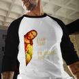 I Saw That I'm Telling Dad Religious Christian Jesus Men Baseball Raglan Shirt