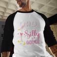 Silly Dad Goose Dad 1st Birthday Family Matching Party Men Baseball Raglan Shirt Silly Dad Goose Dad 1st Birthday Family Matching Party Men Baseball Raglan Shirt