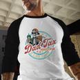 Skeleton Dad Tax Making Sure It's Not Poison Father's Day Men Baseball Raglan Shirt