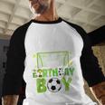 Soccer Dad Birthday Boy Party Soccer Family Matching Men Baseball Raglan Shirt Soccer Dad Birthday Boy Party Soccer Family Matching Men Baseball Raglan Shirt