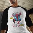 Spider-Man Amazing Dad Men Baseball Raglan Shirt Spider-Man Amazing Dad Men Baseball Raglan Shirt