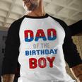 Spider Web Birthday Party Dad Of The Birthday Boy Men Baseball Raglan Shirt Spider Web Birthday Party Dad Of The Birthday Boy Men Baseball Raglan Shirt