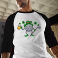 St Patricks Day Golf Golfing Irish Golfer Beer Humor Men Dad Men Baseball Raglan Shirt St Patricks Day Golf Golfing Irish Golfer Beer Humor Men Dad Men Baseball Raglan Shirt