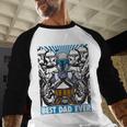 Star Wars Father's Day Jango Fett Best Dad Ever Men Baseball Raglan Shirt