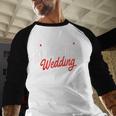 I Survived My Daughter's Wedding Father Of The Bride Dad Men Baseball Raglan Shirt