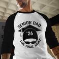 Swim Senior Dad 2026 The Final Heat Men Baseball Raglan Shirt Swim Senior Dad 2026 The Final Heat Men Baseball Raglan Shirt