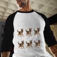 Things I Do In My Spare Time German Shepherd Dog Dad Mom Men Baseball Raglan Shirt