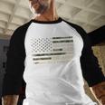 I Have Two Titles Dad And Grumpy Father's Day Grandpa Grumpy Men Baseball Raglan Shirt