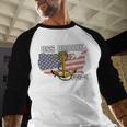 USS Brooke FFG-1 Frigate Veterans Day Son Father Grandpa Dad Men Baseball Raglan Shirt USS Brooke FFG-1 Frigate Veterans Day Son Father Grandpa Dad Men Baseball Raglan Shirt