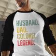 Vintage Husband Dad Colonel Legend Retro T-Shirt Men Baseball Raglan Shirt Vintage Husband Dad Colonel Legend Retro T-Shirt Men Baseball Raglan Shirt