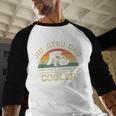 Vintage Jiu Jitsu Dad Just Like A Normal Dad Only Cooler Men Baseball Raglan Shirt