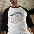 Volleyball Dad Men Baseball Raglan Shirt