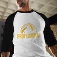 Volleyball Dad Professional Line Judge Volleyball Dad Men Baseball Raglan Shirt