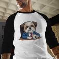 Zero Shihts Given Shih Tzu Dad Shih Tzu Mom Shih Tzu Men Baseball Raglan Shirt
