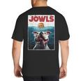 American Bulldog Jowls Burger Bully Dog Mom Dog Dad Big And Tall Men's T-Shirt Back Print American Bulldog Jowls Burger Bully Dog Mom Dog Dad Big And Tall Men's T-Shirt Back Print