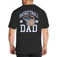 Basketball Dad Coach Sports Fan Big And Tall Men's T-Shirt Back Print