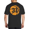 Basketball Player 31 Basketball Mom Dad Jersey Number 31 Big And Tall Men's T-Shirt Back Print