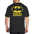 Batman Bat Dad Big And Tall Men's T-Shirt Back Print