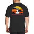 Best Bunny Dad Ever Rabbit Jumper Dad Big And Tall Men's T-Shirt Back Print Best Bunny Dad Ever Rabbit Jumper Dad Big And Tall Men's T-Shirt Back Print