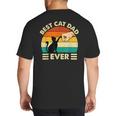 Best Cat Dad Ever Cat Lover Kitten Owner Kitty Big And Tall Men's T-Shirt Back Print Best Cat Dad Ever Cat Lover Kitten Owner Kitty Big And Tall Men's T-Shirt Back Print