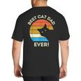 Best Cat Dad Ever Men Big And Tall Men's T-Shirt Back Print Best Cat Dad Ever Men Big And Tall Men's T-Shirt Back Print