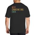 Best Chiweenie Dad Ever Dog Breed Father's Day Canine Puppy Big And Tall Men's T-Shirt Back Print