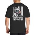 Best Cluckin' Dad Ever Chicken Lover Graphic Tees Cotton Polyester Casual Graphic Small Crew Neck Short Sleeve Big And Tall Men's T-Shirt Back Print