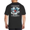 Only The Best Still Go Skiing In Their Seventies Skier Dad Big And Tall Men's T-Shirt Back Print