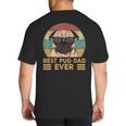 Best Pug Dad Ever Pug Dog For Men And Boys Big And Tall Men's T-Shirt Back Print