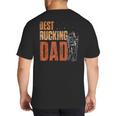 Best Rucking Dad Ruck Backpack Rucksack Workout Rucking Big And Tall Men's T-Shirt Back Print