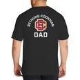Bethune-Cookman University Wildcats Arched Dad Big And Tall Men's T-Shirt Back Print
