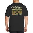 Bob Name Vintage Bob Father's Day Dad Bob Big And Tall Men's T-Shirt Back Print