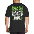 Bonus Dad Of The Birthday Boy Video Game Bday Party Big And Tall Men's T-Shirt Back Print