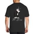 Boss Tuxedo Cat Lovers Tee Shirt For Mom Dad Big And Tall Men's T-Shirt Back Print Boss Tuxedo Cat Lovers Tee Shirt For Mom Dad Big And Tall Men's T-Shirt Back Print