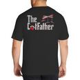 The Cat Father Cat Dad Feline Father Kitten Dad Big And Tall Men's T-Shirt Back Print