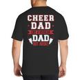 Cheer Dad Like A Regular Dad But Broke Cheerleader Dad Big And Tall Men's T-Shirt Back Print Cheer Dad Like A Regular Dad But Broke Cheerleader Dad Big And Tall Men's T-Shirt Back Print