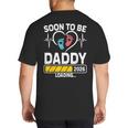 Dad To Be 2026 Loading Dad Est 2026 Promoted To Daddy Big And Tall Men's T-Shirt Back Print