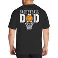 Dad Basketball Apparel Basketball Dad Big And Tall Men's T-Shirt Back Print