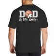 Dad Of The Birthday Boller Born 2 Ball Matching Family Party Big And Tall Men's T-Shirt Back Print