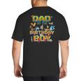 Dad Of The Birthday Boy Brainrot Meme Kids Teens Boys Big And Tall Men's T-Shirt Back Print