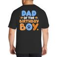 Dad Of The Birthday Boy Dog Lover Family Matching Big And Tall Men's T-Shirt Back Print