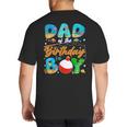 Dad Of The Birthday Boy Ofishally One Family Matching Party Big And Tall Men's T-Shirt Back Print