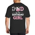 Dad Of The Birthday Girl Shirt Farm Cow Daddy Papa 1st Big And Tall Men's T-Shirt Back Print Dad Of The Birthday Girl Shirt Farm Cow Daddy Papa 1st Big And Tall Men's T-Shirt Back Print