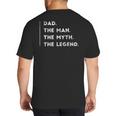 For Dad Birthday From Son Daughter Cool Small Big And Tall Men's T-Shirt Back Print For Dad Birthday From Son Daughter Cool Small Big And Tall Men's T-Shirt Back Print