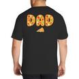 Dad Daddy Matching Birthday Squad Crew Pizza Family Big And Tall Men's T-Shirt Back Print