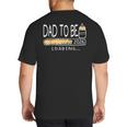 Dad Est 2026 Daddy To Be Promoted To Daddy Soon To Be Dad Big And Tall Men's T-Shirt Back Print