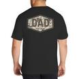 Dad Est 2026 Logo Father 2026 Loading New Dad 2026 Big And Tall Men's T-Shirt Back Print Dad Est 2026 Logo Father 2026 Loading New Dad 2026 Big And Tall Men's T-Shirt Back Print
